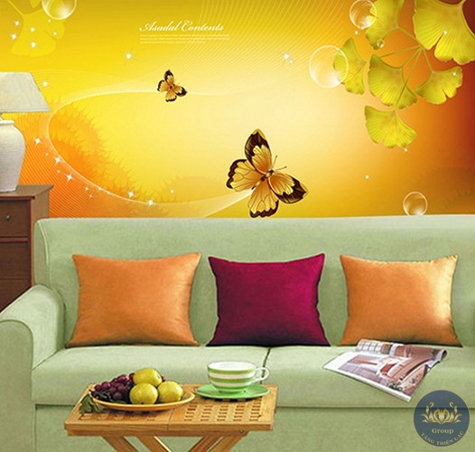 Tranh dán tường Phòng Khách 3D