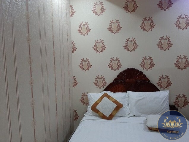 Thi công Giấy dán tường 3D phòng ngủ tại Quận Gò Vấp Ấm Áp – Lãng Mạn – Hạnh Phúc